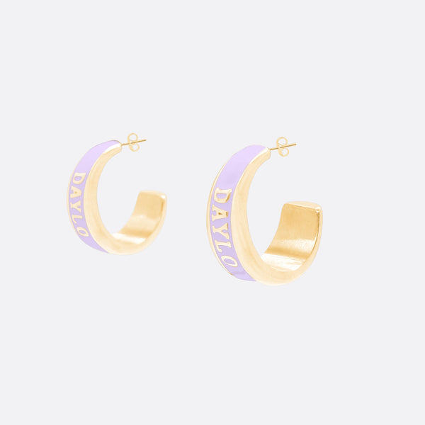 DAYLO Hoop Earrings Gold