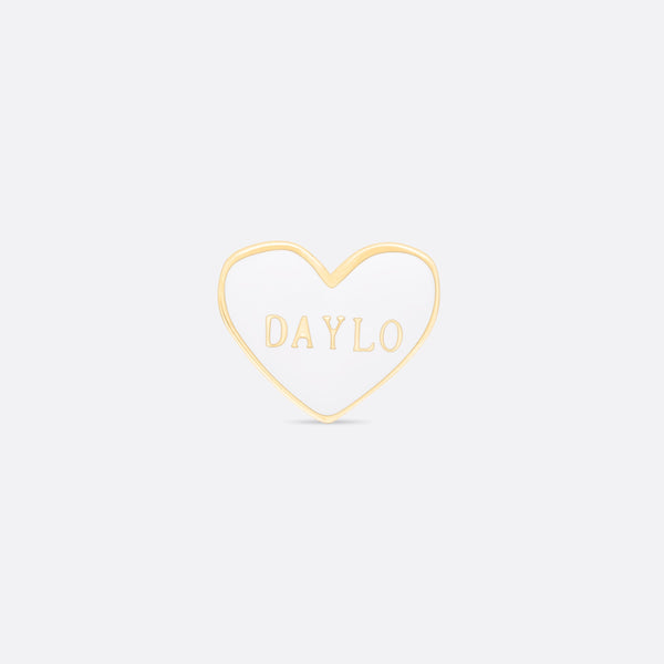 DAYLO Heart Earrings Gold