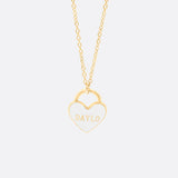 DAYLO Heart Necklace Gold