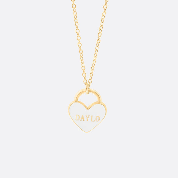 DAYLO Heart Necklace Gold