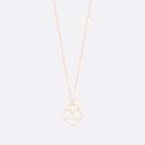 DAYLO Heart Necklace Rose Gold