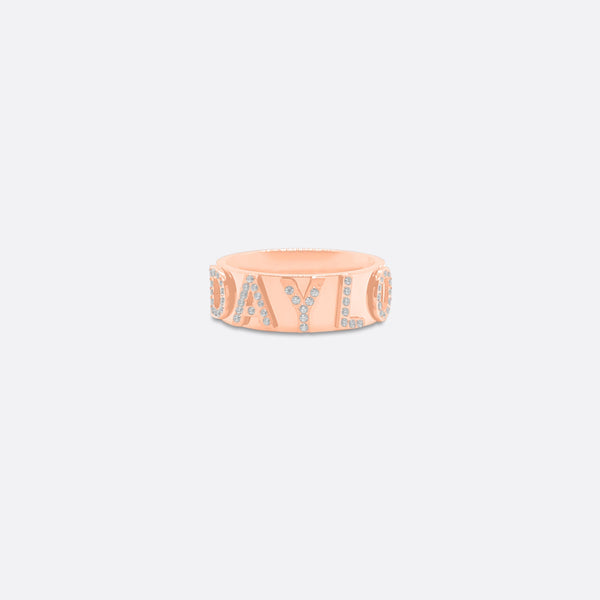 DAYLO Ring Rose Gold Diamond