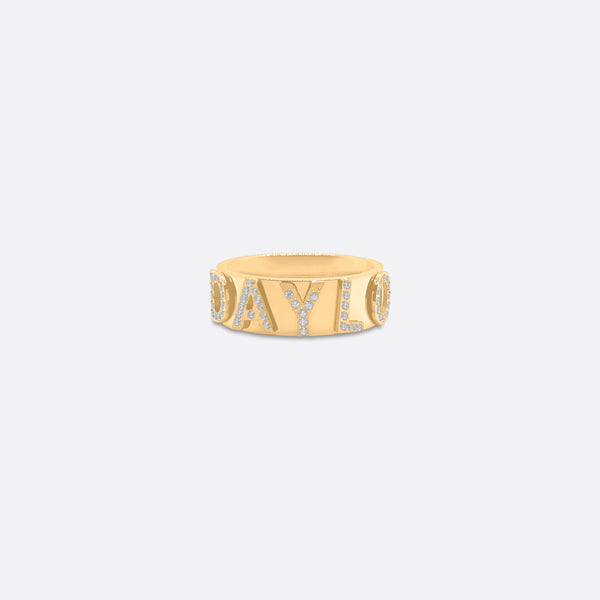 DAYLO Ring Gold Diamond