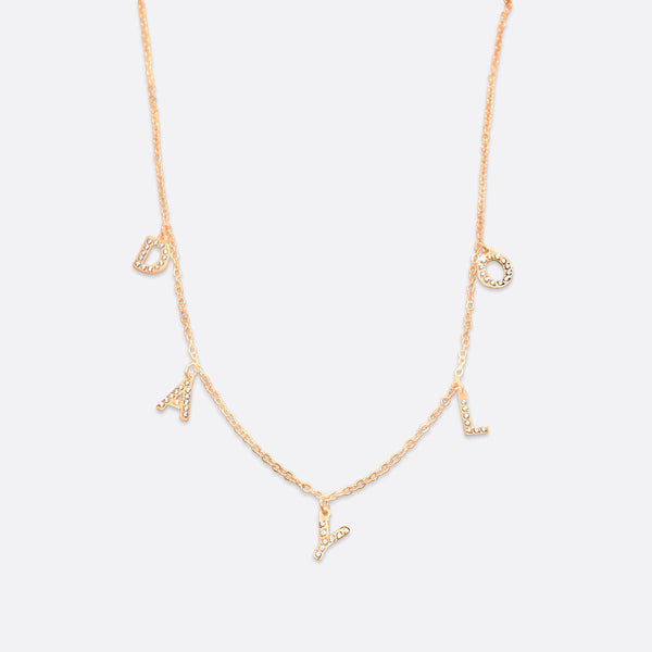 DAYLO Necklace Rose Gold