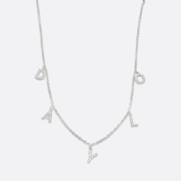 DAYLO Necklace Silver