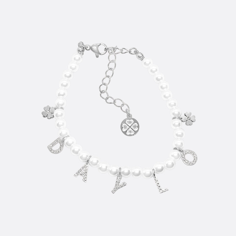 DAYLO Pearl Bracelet Silver