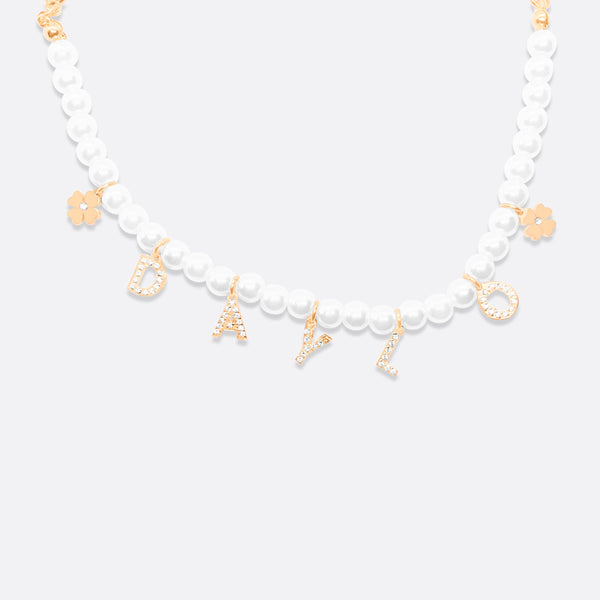 DAYLO Pearl Bracelet Rose Gold