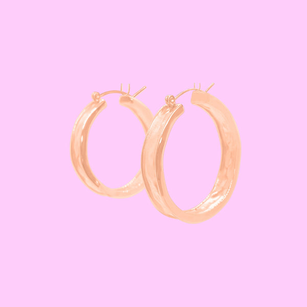 Maya Earrings Rose Gold