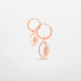 Rikke Earrings Rose Gold