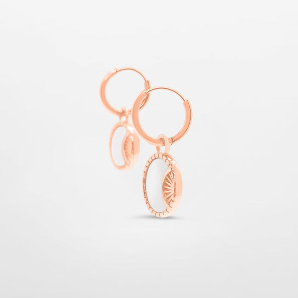 Rikke Earrings Rose Gold