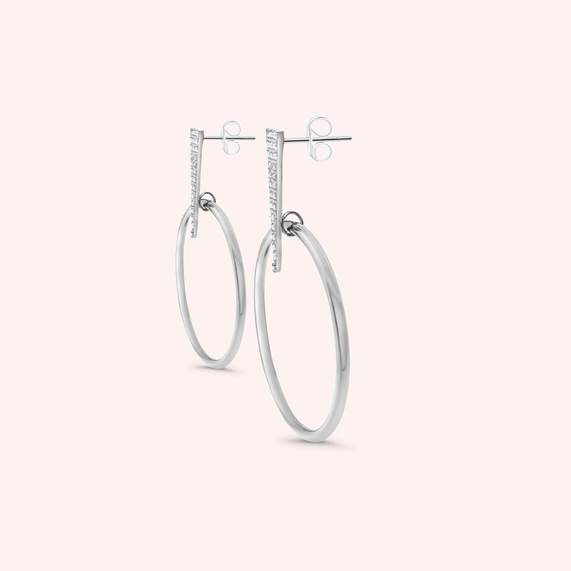 Celine Earrings Silver