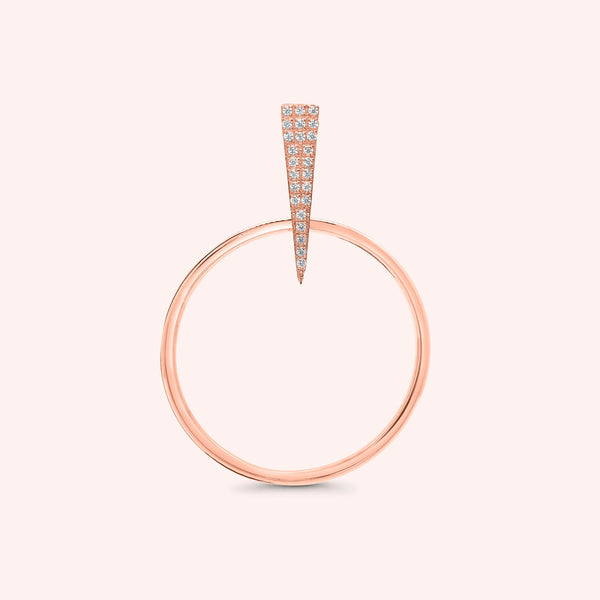 Celine Earrings Rose Gold