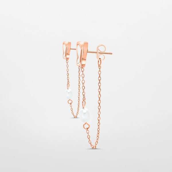 Betinna Earrings Rose Gold