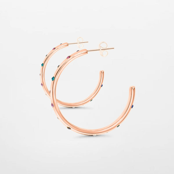 Merle Earrings Rose Gold